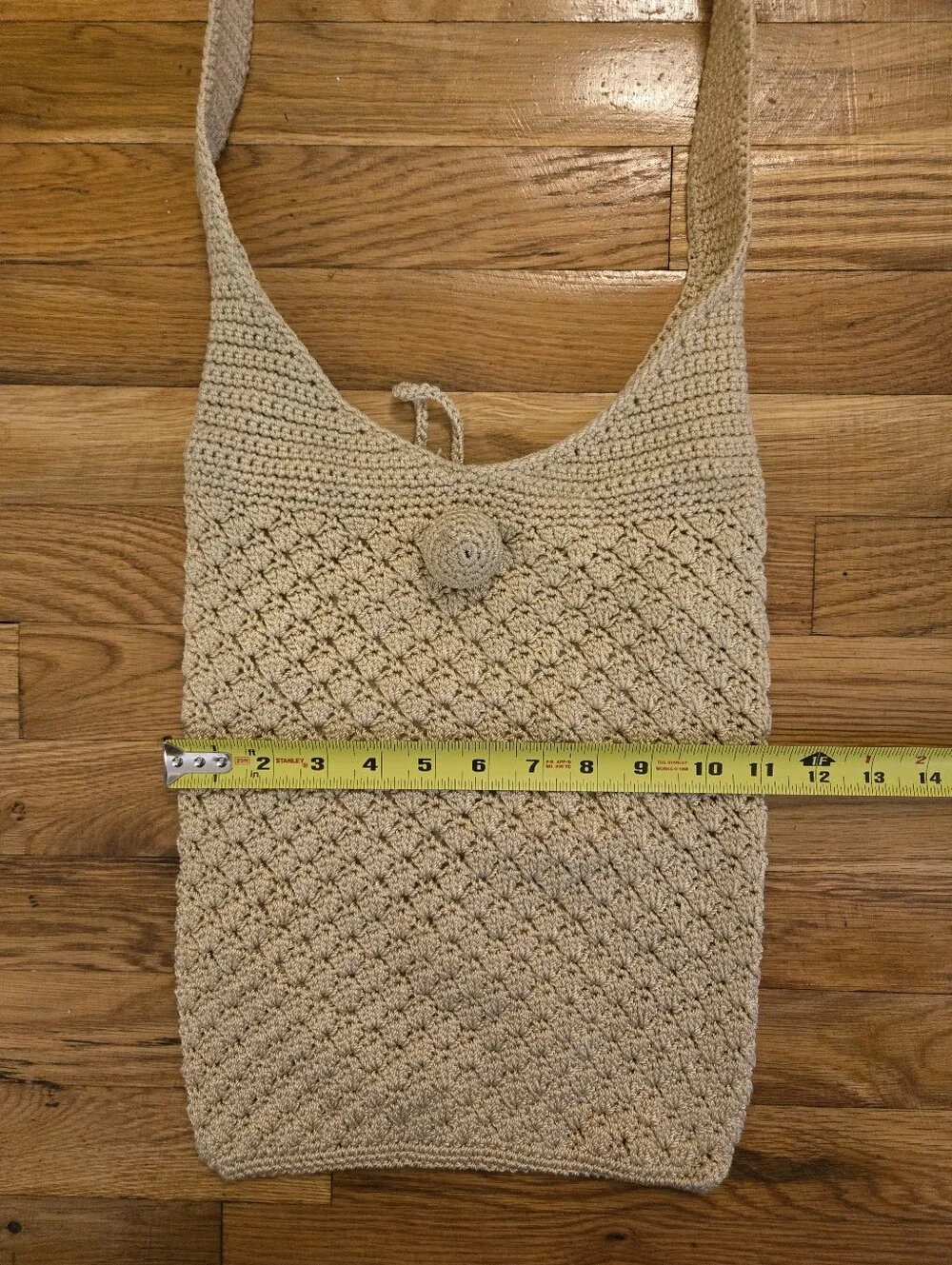 Vintage woven crochet